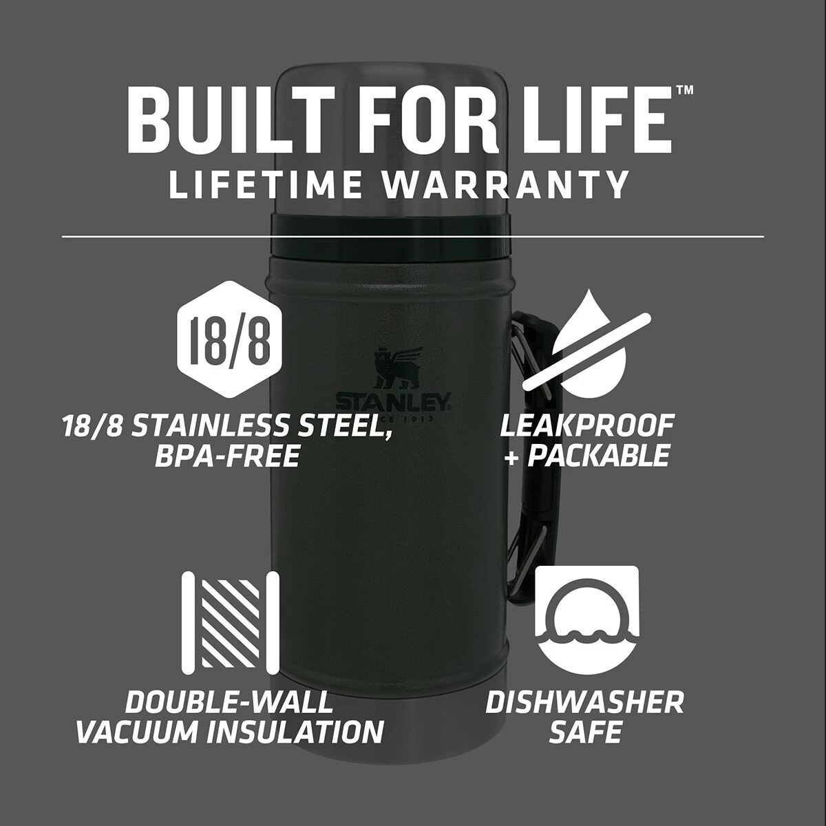 Top 10 ⭐ Stanley Classic Legendary Food Jar 1qt ⭐ 7 Top 10 ⭐ Stanley Classic Legendary Food Jar 1qt ⭐ - Image 5